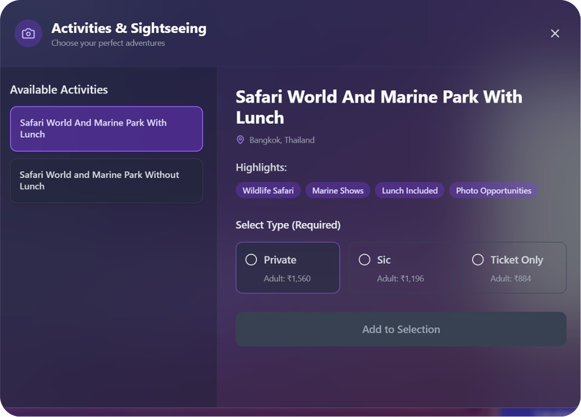 Package creation step 3